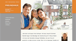Desktop Screenshot of frielinghaus-bautraeger.de